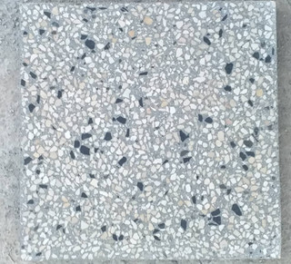 موزاییک 30*30ساده معمولی سیمان سیاه